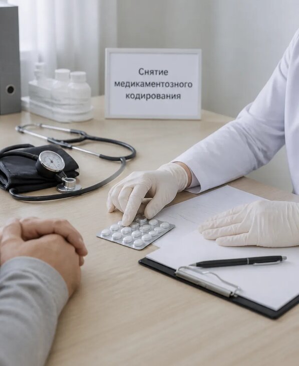 Снятие медикаментозного кодирования в Мичуринске от 5177 р. | Медзона